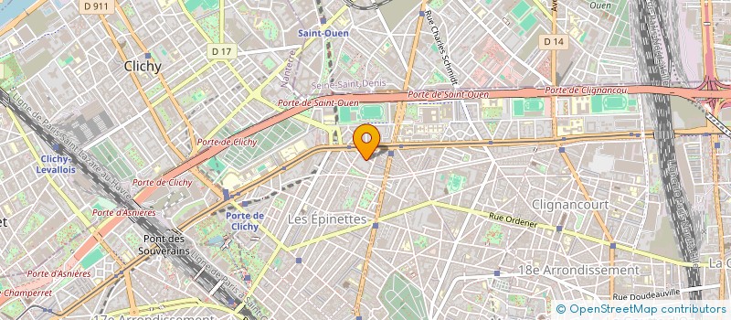 localisation de l'entreprise MONSIEUR NFALY DIABY FOFANA  PARIS