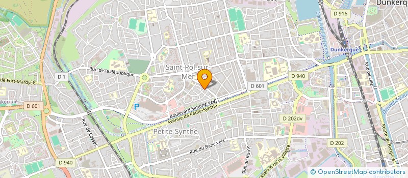 localisation de l'entreprise MONSIEUR NFAMOUSSA CAMARA à DUNKERQUE