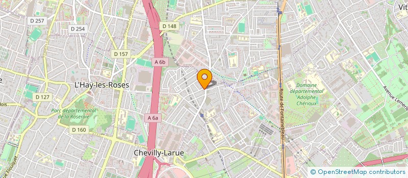 localisation de l'entreprise MONSIEUR NGAKA M BAYE  L'HAY-LES-ROSES