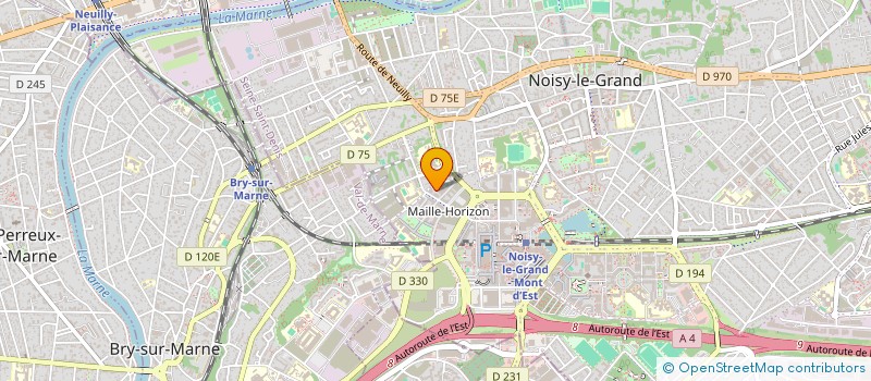 localisation de l'entreprise MONSIEUR NGAWANG PANGDANG  NOISY-LE-GRAND