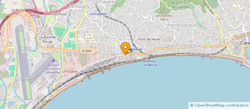 localisation de l'entreprise MONSIEUR NGECH-HY CHHENG à CANNES