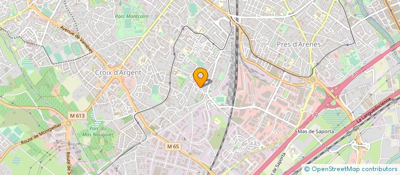 localisation de l'entreprise MONSIEUR NGILA KALUANGILA à MONTPELLIER