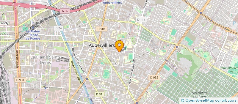 localisation de l'entreprise MONSIEUR NGIMBI BAKAMBANA-NGIMBI à AUBERVILLIERS