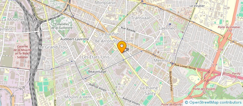 localisation de l'entreprise MONSIEUR NGOA ELOGE à LYON