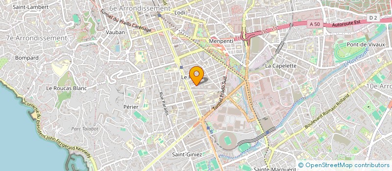 localisation de l'entreprise MONSIEUR NGOC DINH VAN à MARSEILLE