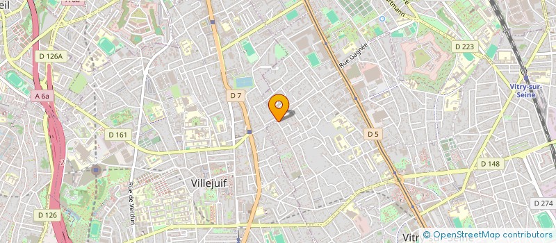 localisation de l'entreprise MONSIEUR NGOC DUY THANG BUI  MAISONS-ALFORT