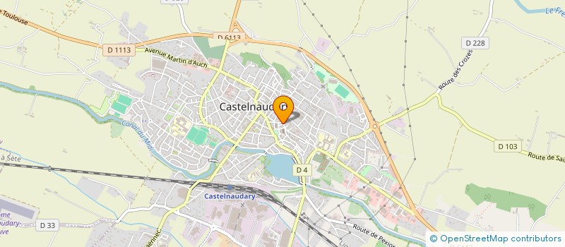 localisation de l'entreprise MONSIEUR NGOC DUY TRAN à CASTELNAUDARY