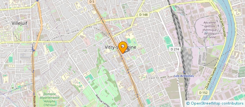 localisation de l'entreprise MONSIEUR NGOC LE à VITRY-SUR-SEINE