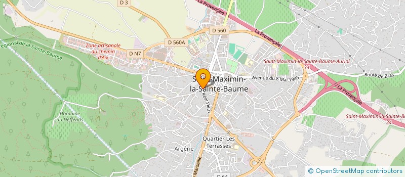 localisation de l'entreprise MONSIEUR NGOC LE  SAINT-MAXIMIN-LA-SAINTE-BAUME