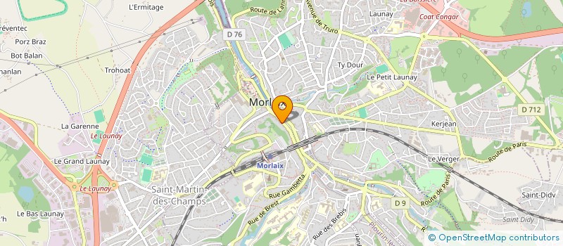 localisation de l'entreprise MONSIEUR NGOC NGUYEN  MORLAIX