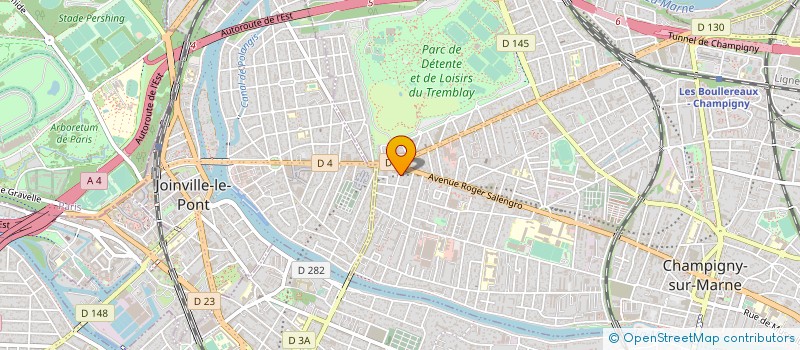 localisation de l'entreprise MONSIEUR NGOC NGUYEN à CHAMPIGNY-SUR-MARNE