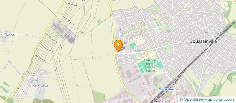 localisation de l'entreprise MONSIEUR NGOC NGUYEN  GOUSSAINVILLE