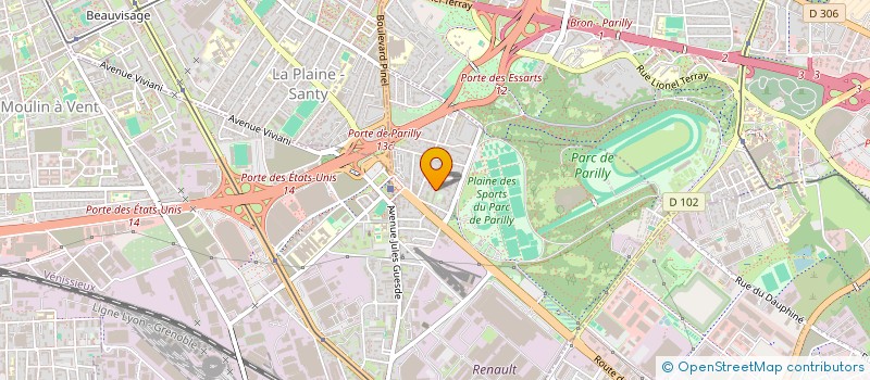 localisation de l'entreprise MONSIEUR NGOC QUANG VO  VENISSIEUX