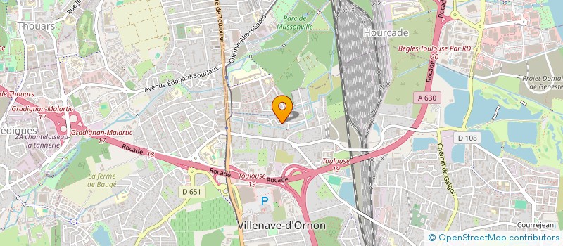 localisation de l'entreprise MONSIEUR NGOC TRAN à VILLENAVE-D'ORNON