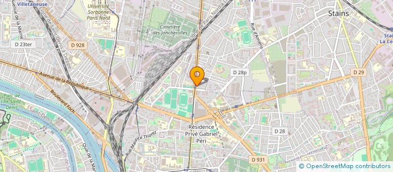 localisation de l'entreprise MONSIEUR NGONDA LANGRET  SAINT-DENIS