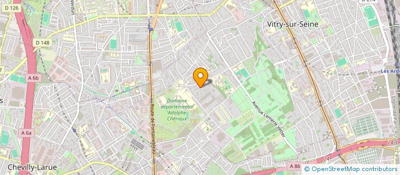 localisation de l'entreprise MONSIEUR NGOUNTA DIOP à VITRY-SUR-SEINE