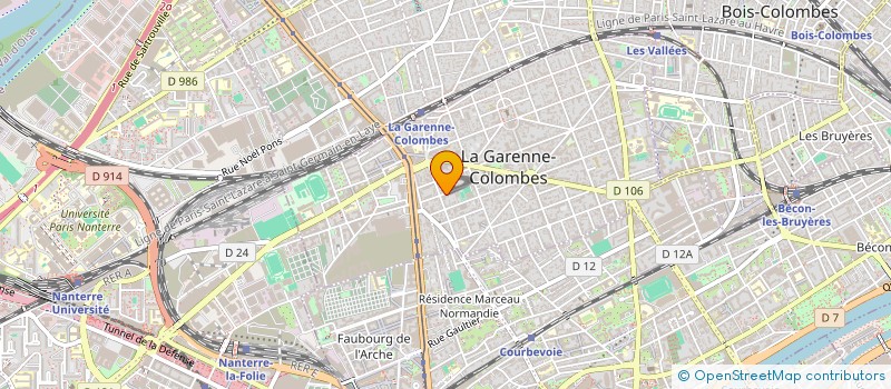 localisation de l'entreprise MONSIEUR NGUYEN HAO HIEP LE à LA GARENNE-COLOMBES