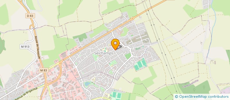 localisation de l'entreprise MONSIEUR NGUYEN TRAN  SEICHAMPS