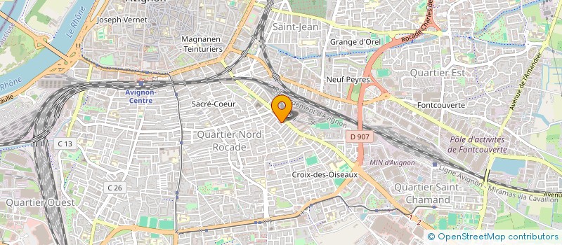 localisation de l'entreprise MONSIEUR NGUYEN TRINH  AVIGNON