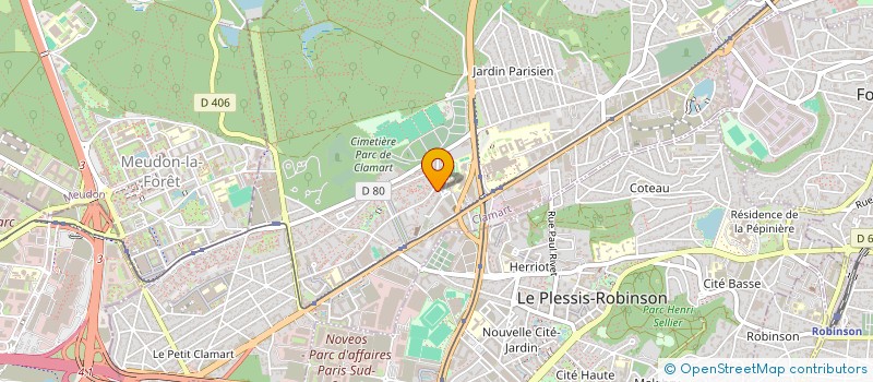 localisation de l'entreprise MONSIEUR NGYAYA MASSAMBA à CLAMART