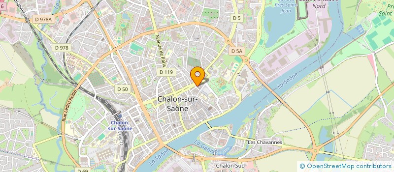 localisation de l'entreprise MONSIEUR NHAT HO  CHALON-SUR-SAONE