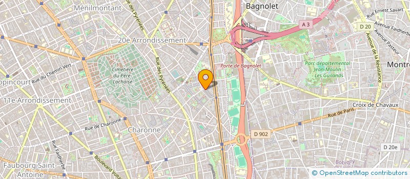 localisation de l'entreprise MONSIEUR NIACKY CISSE  PARIS