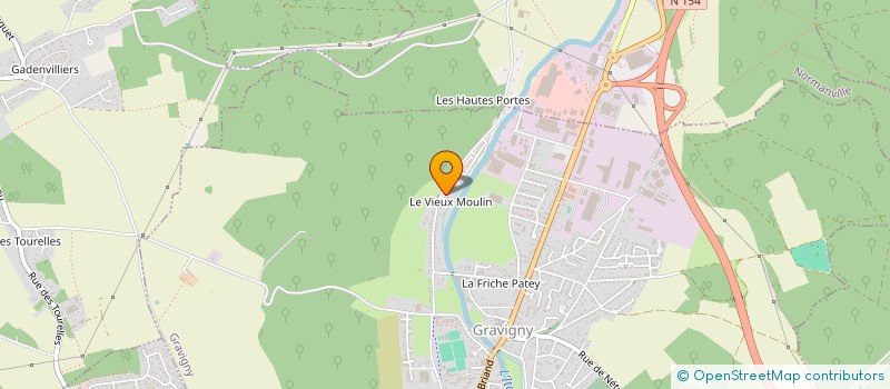 localisation de l'entreprise MONSIEUR NIAMA SANGARE à GRAVIGNY