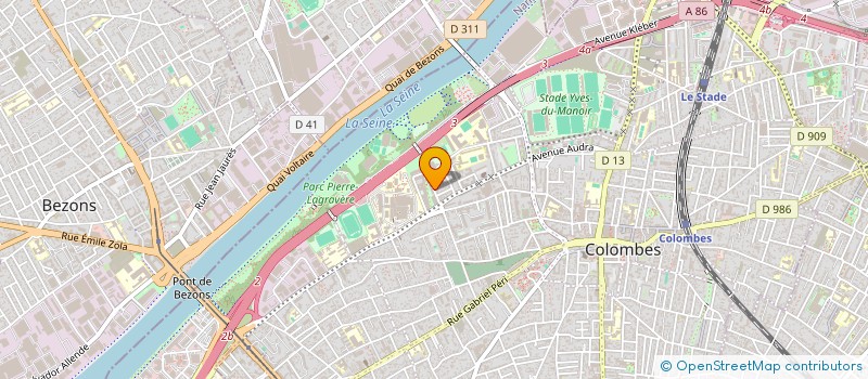 localisation de l'entreprise MONSIEUR NIAMATULLAH MIAKHIL  COLOMBES