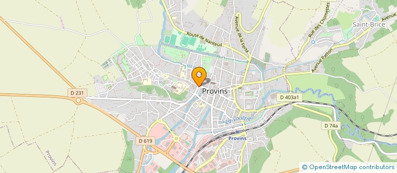 localisation de l'entreprise MONSIEUR NIANFENG CHEN à PROVINS