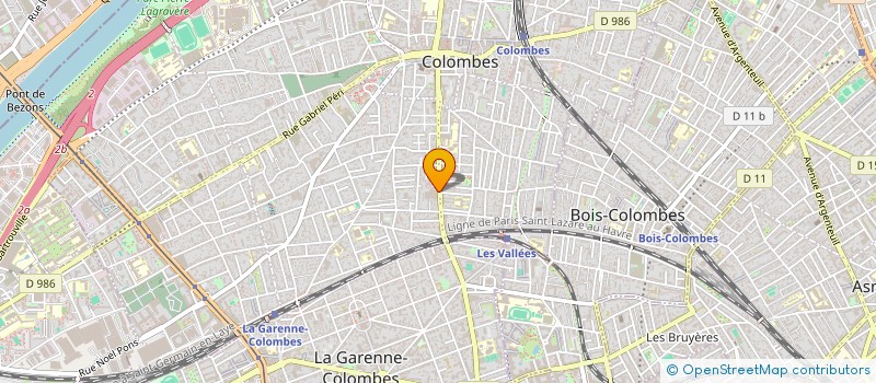 localisation de l'entreprise MONSIEUR NIANGRI SOUMBOUNDOU à COLOMBES