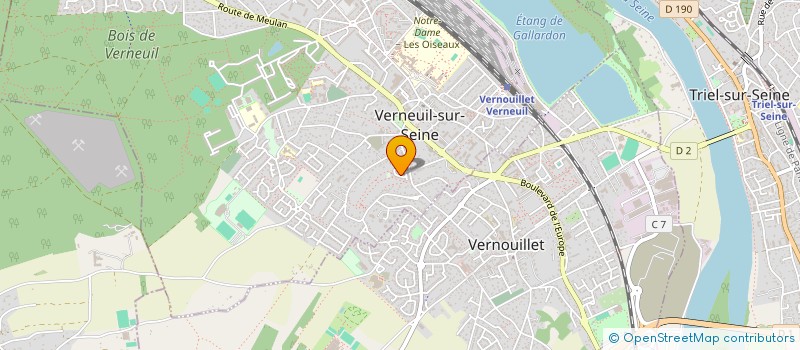 localisation de l'entreprise MONSIEUR NIAVA BAHOUA  VERNEUIL-SUR-SEINE