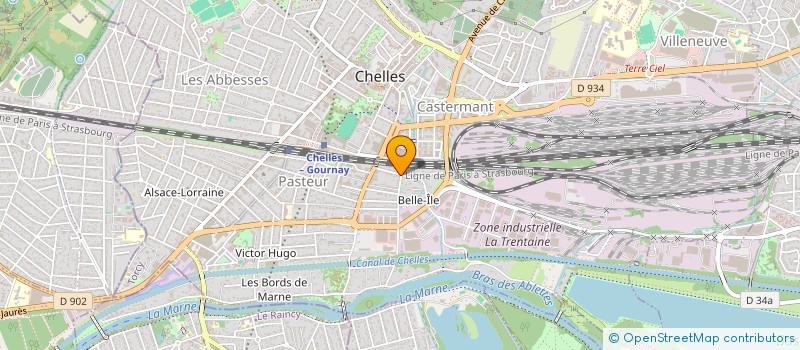 localisation de l'entreprise MONSIEUR NIAVO RANDRIANARISOA à CHELLES