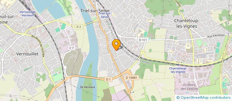 localisation de l'entreprise MONSIEUR NIAYE CAMARA  CONFLANS-SAINTE-HONORINE