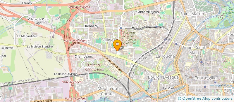 localisation de l'entreprise MONSIEUR NIAZ MOBYN  RENNES