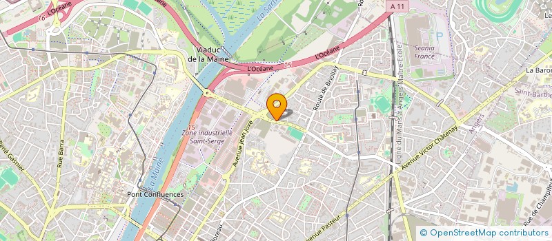 localisation de l'entreprise MONSIEUR NIAZ SHERZAI à ANGERS