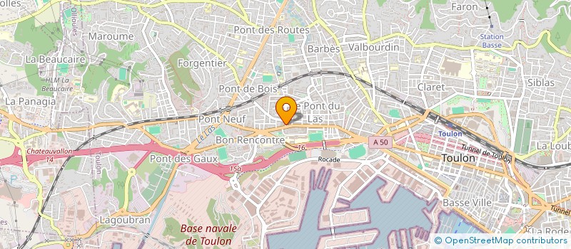 localisation de l'entreprise MONSIEUR NIAZMOHAMMAD HOSSAINKHEL  TOULON