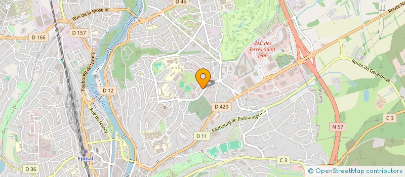 localisation de l'entreprise MONSIEUR NIBRAS WALESAEED  EPINAL