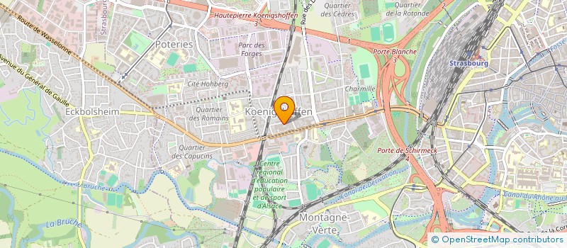 localisation de l'entreprise MONSIEUR NICANOR-CRISTI AGAPE à STRASBOURG