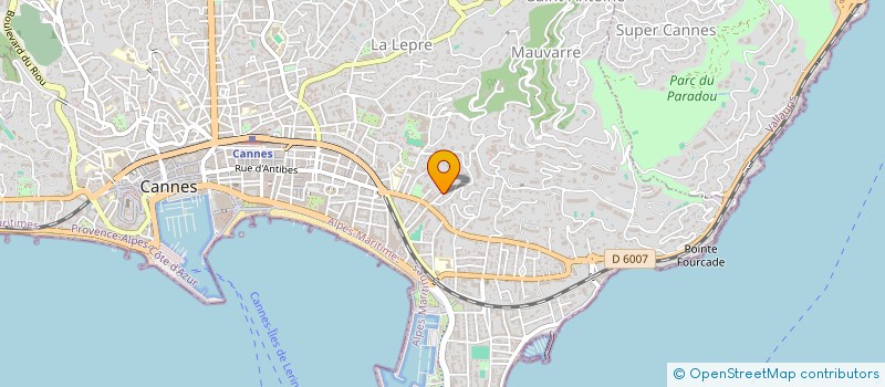 localisation de l'entreprise MONSIEUR NICCOLO GENTILI à CANNES