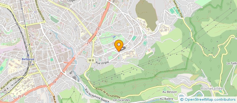 localisation de l'entreprise MONSIEUR NICEPHORE CHAMAKEN NITCHEU  SAINT-ETIENNE