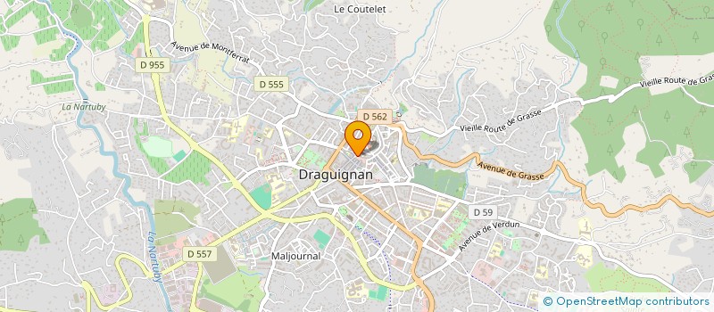 localisation de l'entreprise MONSIEUR NICHAN DJIZMEDJIAN  DRAGUIGNAN