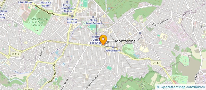 localisation de l'entreprise MONSIEUR NICHITA UNGUREANU à MONTFERMEIL