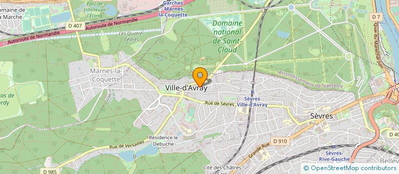 localisation de l'entreprise MONSIEUR NICHOLA SAUNDERS à VILLE-D'AVRAY