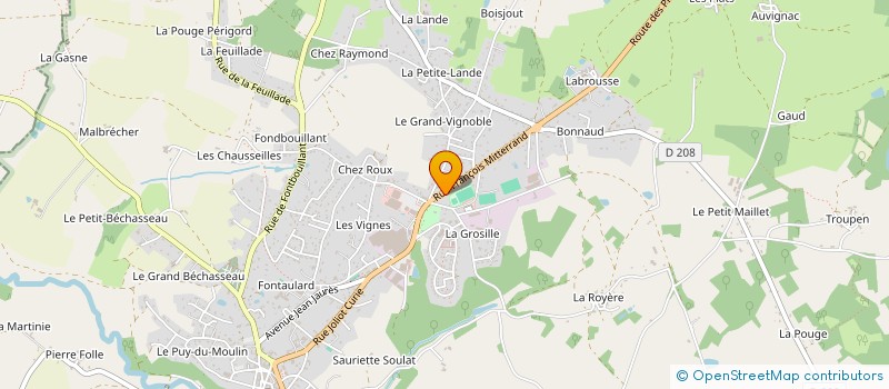 localisation de l'entreprise MONSIEUR NICHOLAS ANDREWS  ROCHECHOUART