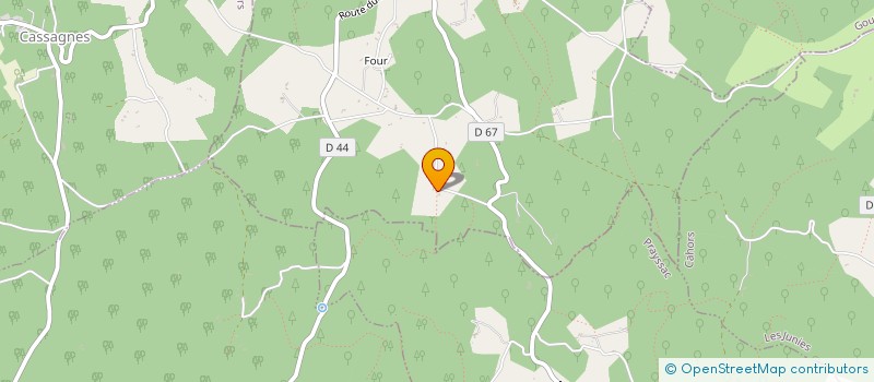 localisation de l'entreprise MONSIEUR NICHOLAS ANGELL  POMAREDE