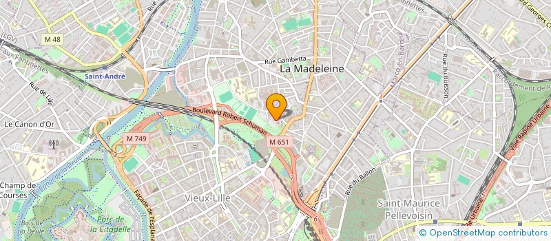 localisation de l'entreprise MONSIEUR NICHOLAS BOHLING  FACHES-THUMESNIL