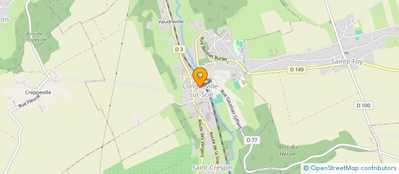 localisation de l'entreprise MONSIEUR NICHOLAS BUNCH  LONGUEVILLE-SUR-SCIE