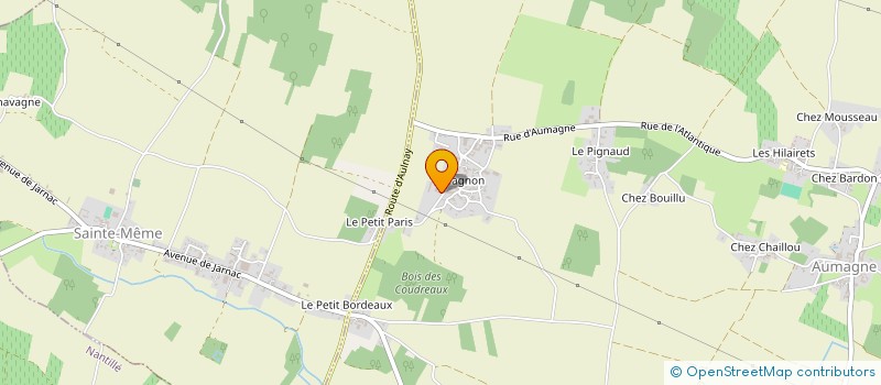 localisation de l'entreprise MONSIEUR NICHOLAS BUTCHER  AUMAGNE