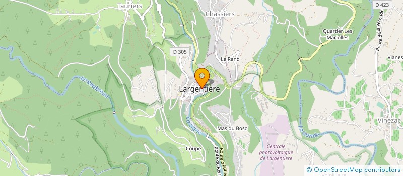 localisation de l'entreprise MONSIEUR NICHOLAS CLARKE à LARGENTIERE