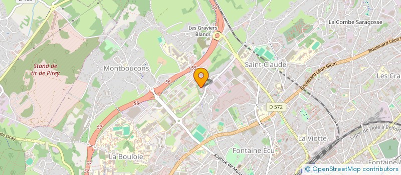 localisation de l'entreprise MONSIEUR NICHOLAS DERRY à BESANCON